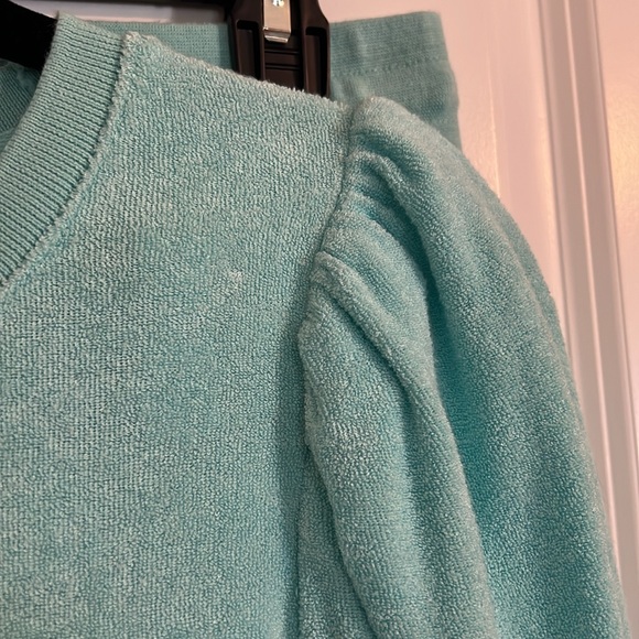 Crown and Ivy Ladies Terry Cloth Short Set Size Medium - Picture 8 of 9